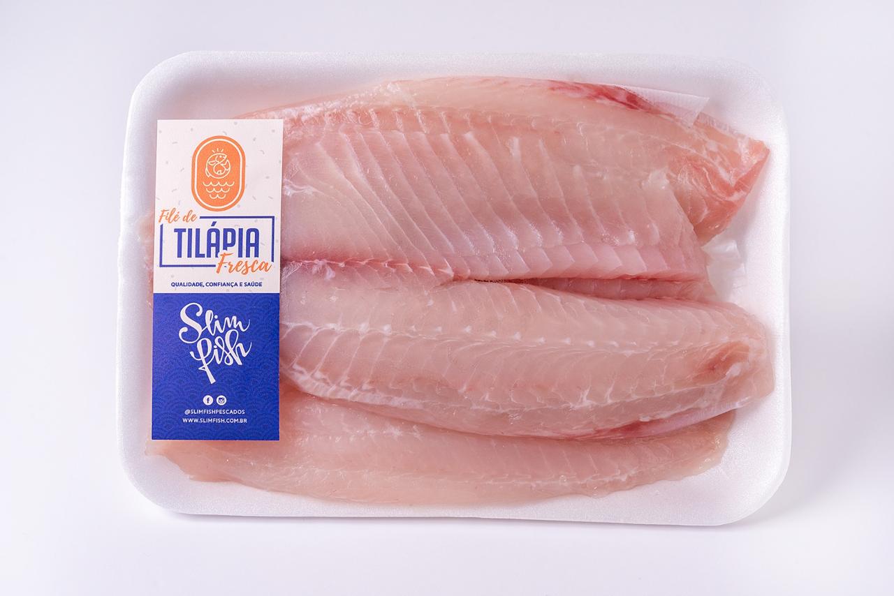 Filé de tilápia fresca